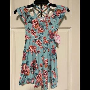 💎Girls flare dress